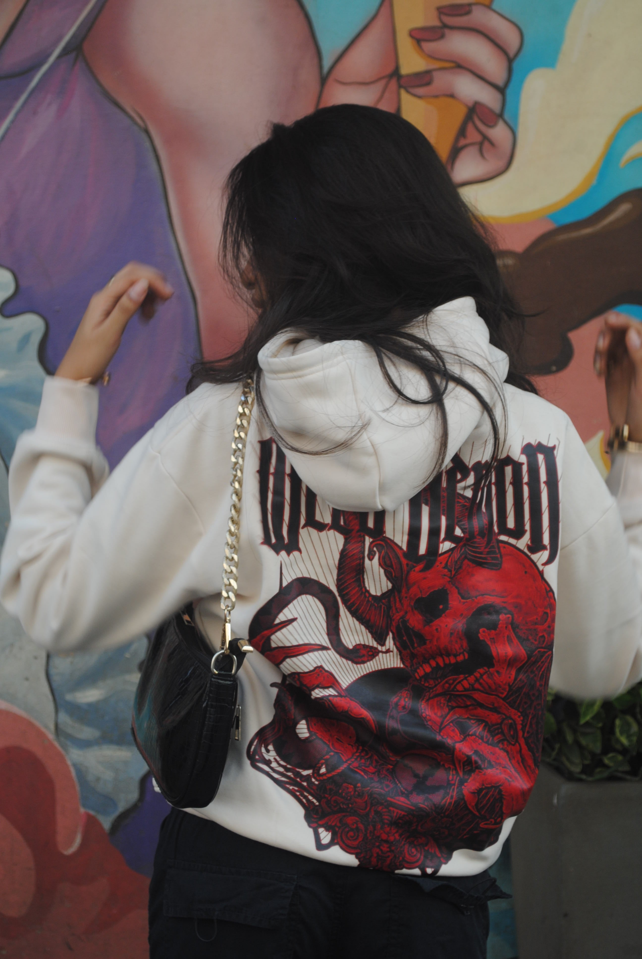 Weed Demon Oversized Hoodie