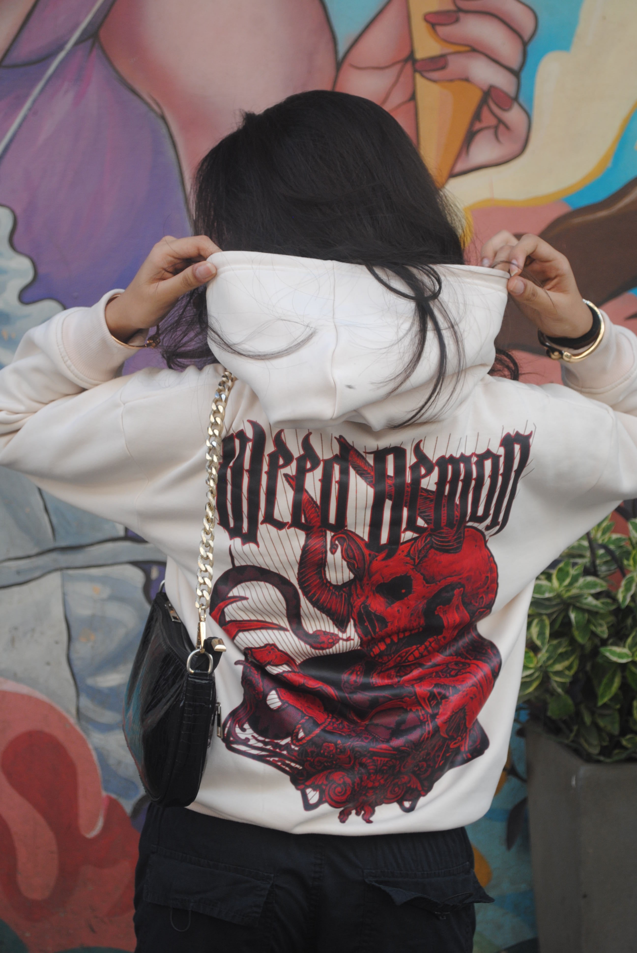 Weed Demon Oversized Hoodie