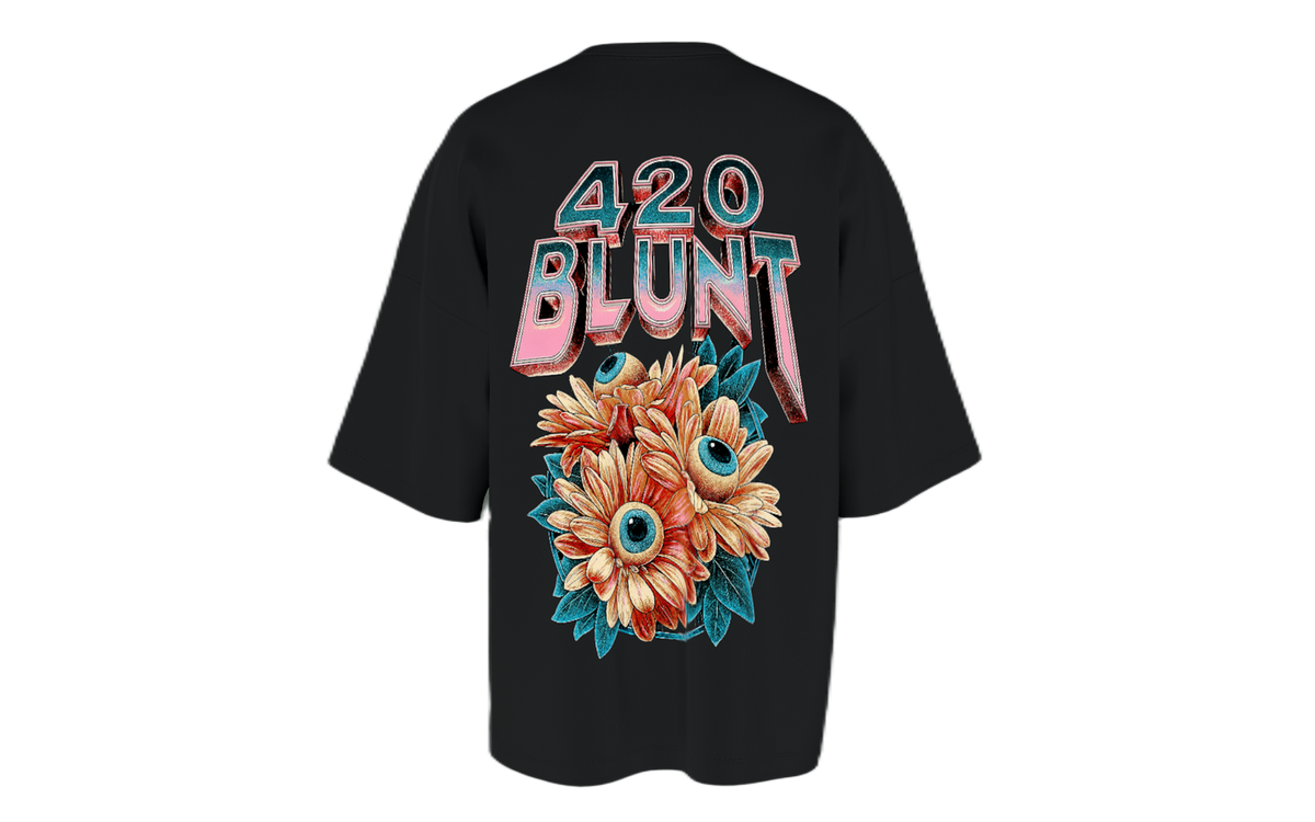 Bongie Blue Oversized T-Shirt